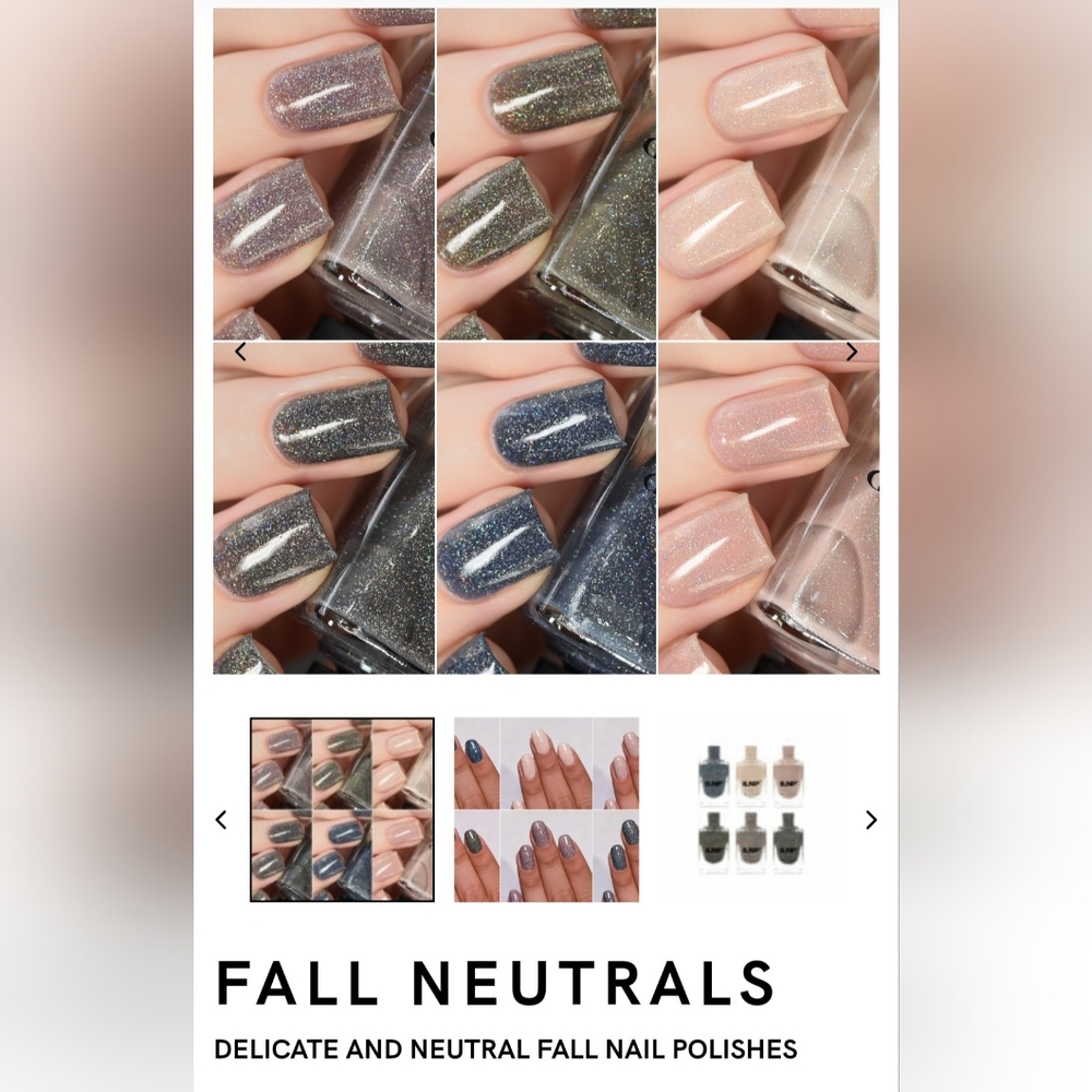 ILNP Fall collection 2016 set for 5 NIB